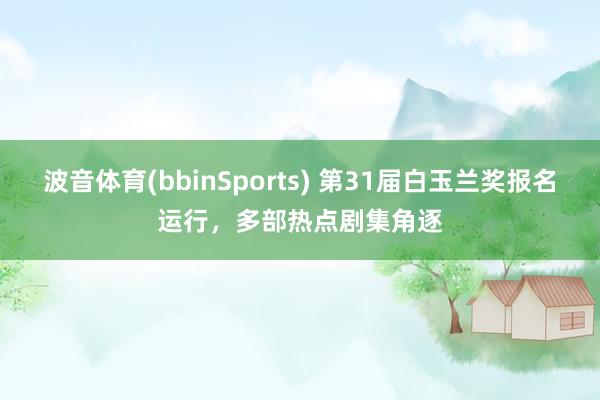 波音体育(bbinSports) 第31届白玉兰奖报名运行，多部热点剧集角逐